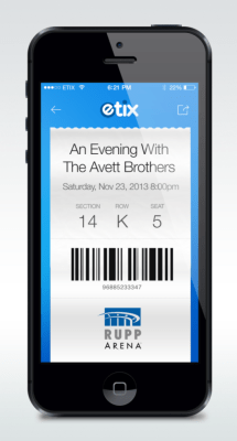 Live Event Ticket