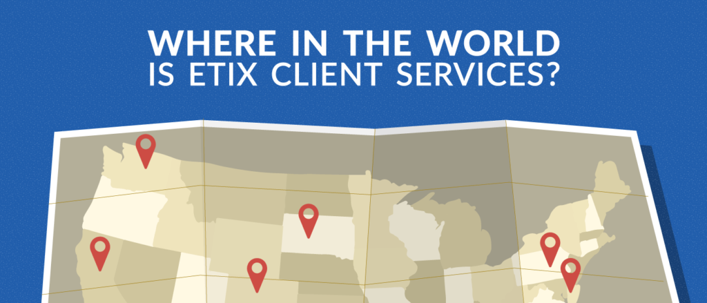 Where in the World is Etix Client Services?